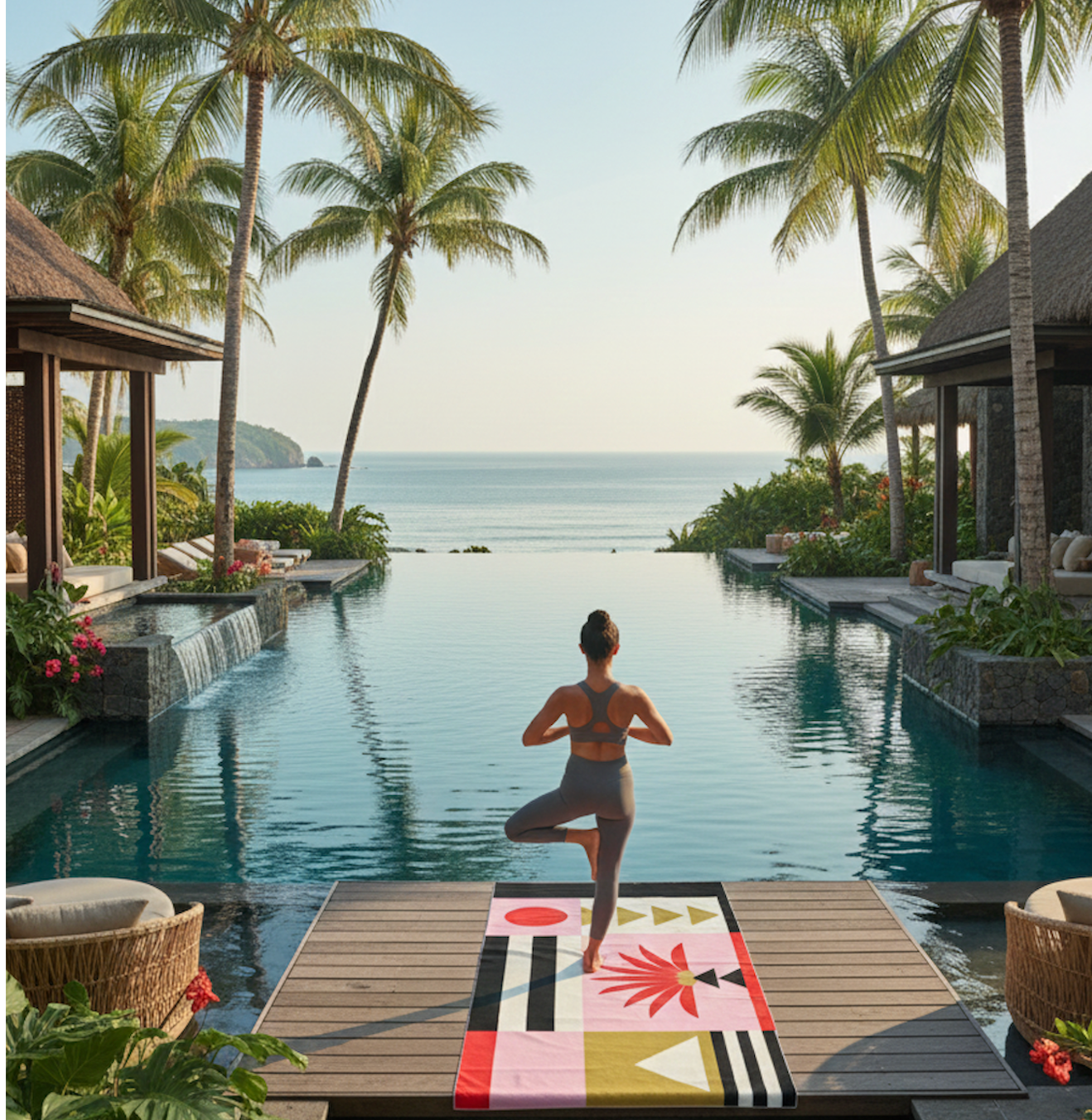 Beach & Yoga Towel "Mesqualita"