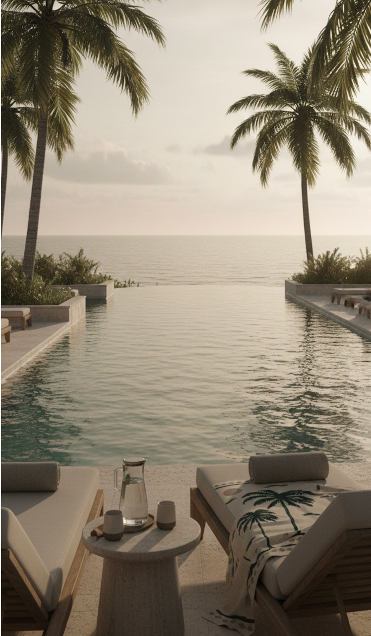 Beach & Yoga Towel "Punta Mita"