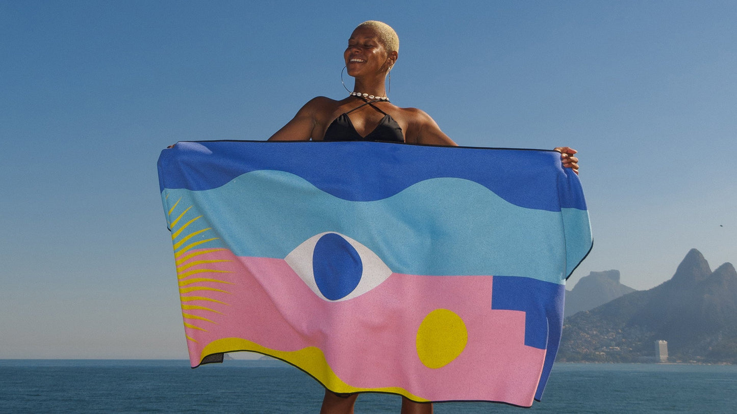 Beach & Yoga Towel "Forever Now"