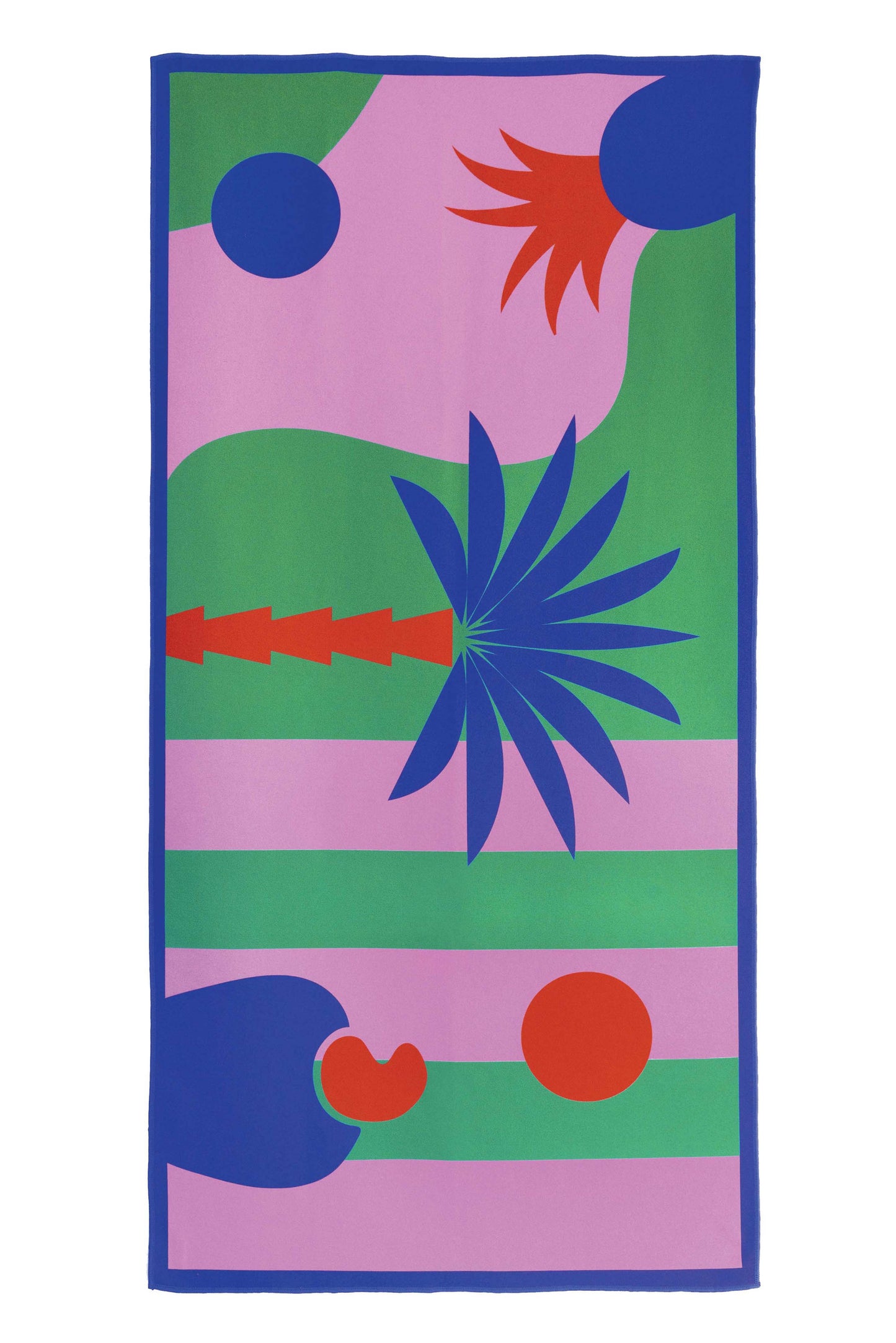 Beach & Yoga Towel "Palmy Springs"